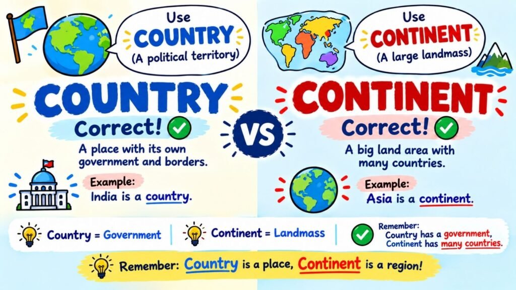 Country Vs Continent: What Is The Difference And Why It Matters